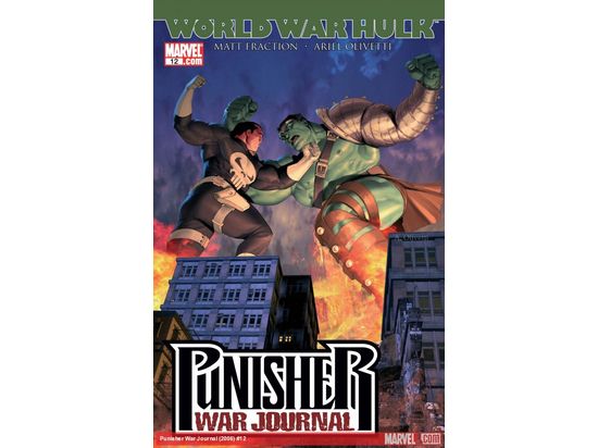 Comic Books Marvel Comics - Punisher War Journal (2006 2nd Series) 012 (Cond. FN+) 20213 - Cardboard Memories Inc.