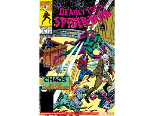 Comic Books Marvel Comics - Deadly Foes Spider-Man (1991) 002 (Cond. FN-) 20296 - Cardboard Memories Inc.