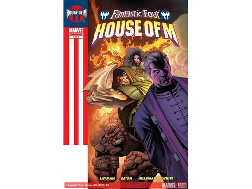 Comic Books Marvel Comics - House of M Fantastic Four (2007) 003 (Cond. VG) - 19681 - Cardboard Memories Inc.