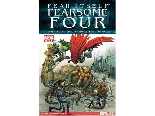 Comic Books Marvel Comics - Fear Itself Fearsome Four (2011) 002 (Cond. VG) 21071 - Cardboard Memories Inc.