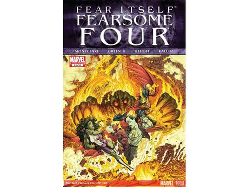 Comic Books Marvel Comics - Fear Itself Fearsome Four (2011) 004 (Cond. FN) 21070 - Cardboard Memories Inc.