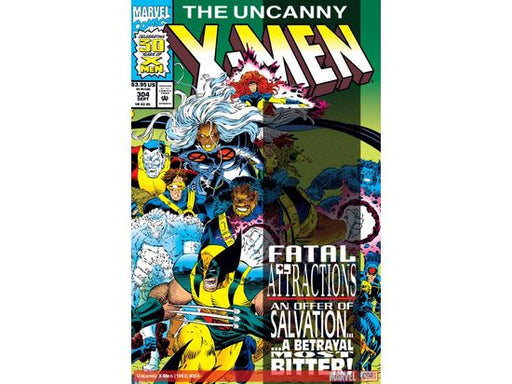 Comic Books Marvel Comics - Uncanny X-Men (1963 1st Series) 304 (Cond. FN-) 20964 - Cardboard Memories Inc.