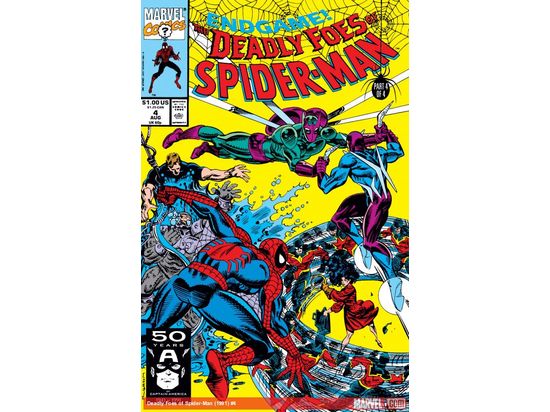 Comic Books Marvel Comics - Deadly Foes Spider-Man (1991) 004 (Cond. FN+) 20297 - Cardboard Memories Inc.