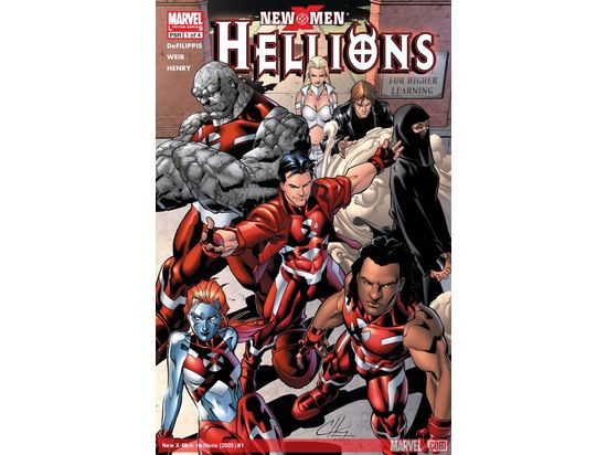 Comic Books Marvel Comics - New X-Men Hellions (2005) 001 (Cond. FN) - 19689 - Cardboard Memories Inc.