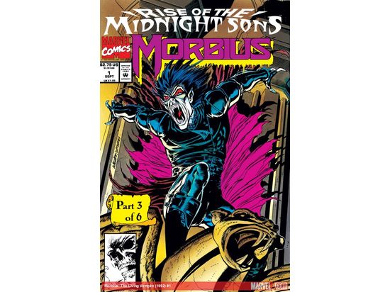 Comic Books Marvel Comics - Morbius the Living Vampire (1992) 001 (Cond. FN/VF) 21140 - Cardboard Memories Inc.