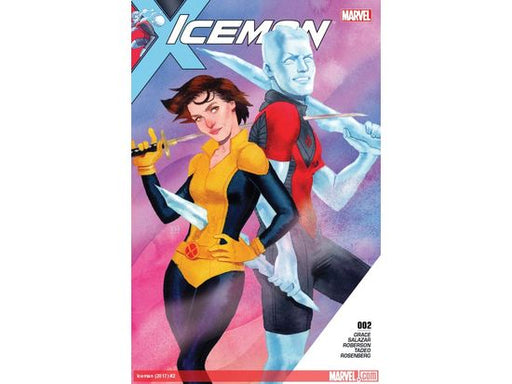 Comic Books Marvel Comics - Iceman (2017) 002 (Cond. VF-) 21163 - Cardboard Memories Inc.