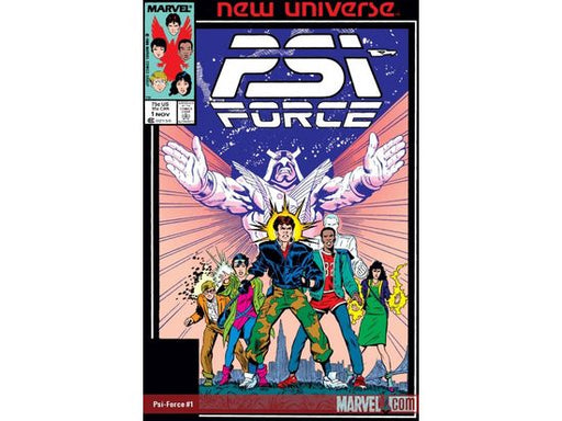 Comic Books Marvel Comics - Psi-Force (1986) 001 (Cond. VG-) 20210 - Cardboard Memories Inc.