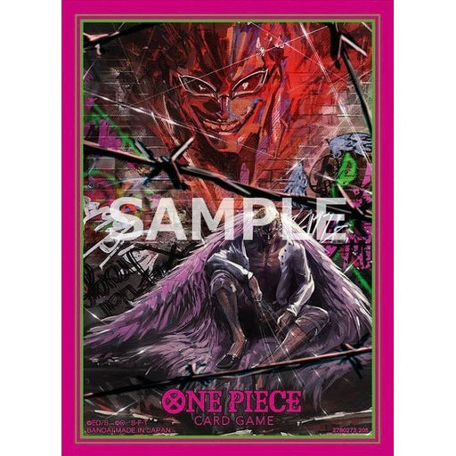 collectible card game Bandai - One Piece Card Game - Donquixote Doflamingo - Card Sleeves - Standard 70ct - Cardboard Memories Inc.