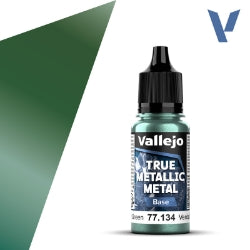 Acrylicos Vallejo - True Metallic Metal - Base - Dusken Green - 77 134