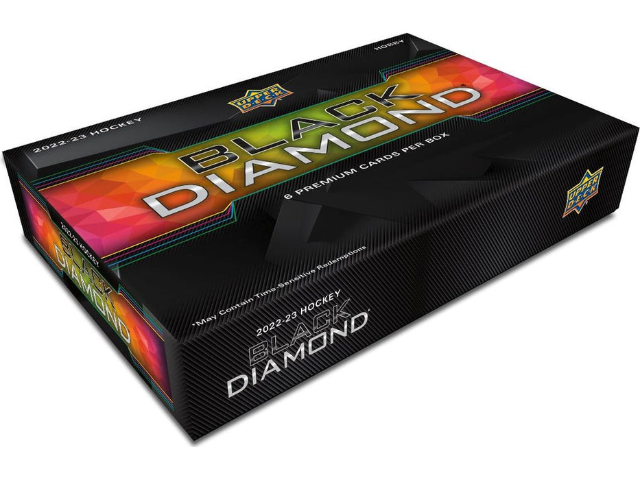 Sports Cards Upper Deck - 2022-23 - Hockey - Black Diamond - Hobby Box - Cardboard Memories Inc.