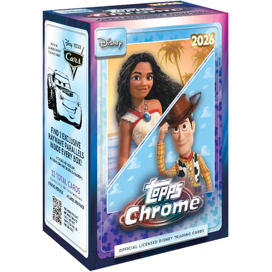 Topps - 2026 - Disney - Chrome - Blaster Value Box