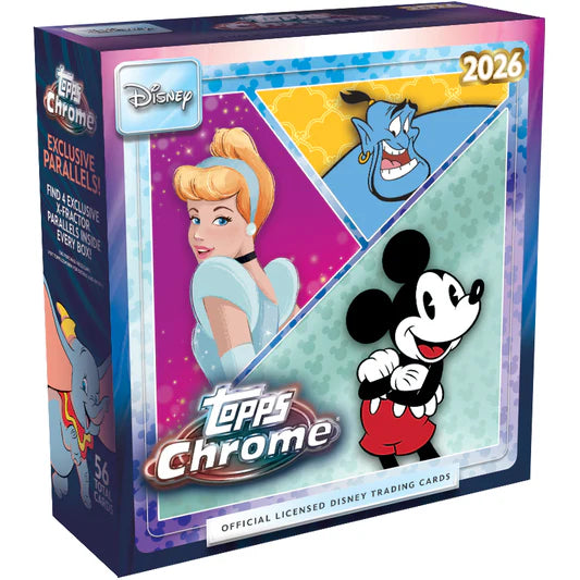 Topps - 2026 - Disney - Chrome - Mega Box