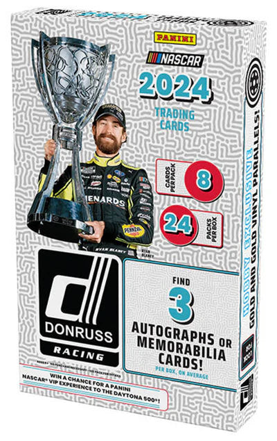 Sports Cards Panini - 2024 - Nascar - Donruss Racing - Hobby Box - Cardboard Memories Inc.