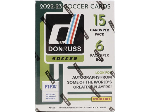Sports Cards Panini - 2022-23 - Soccer - Donruss - Blaster Box - Cardboard Memories Inc.