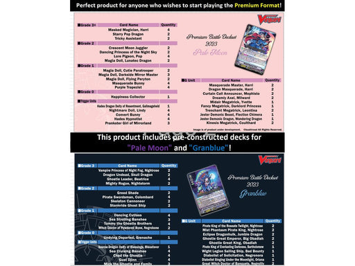 Trading Card Games Bushiroad - Cardfight!! Vanguard - Premium Battle Deck Set 2023 - Cardboard Memories Inc.