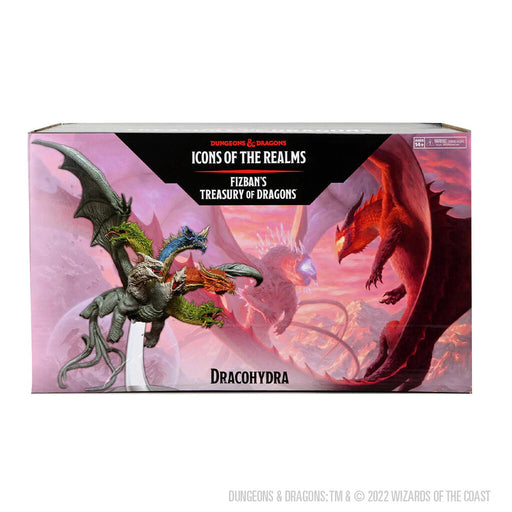 Role Playing Games Wizards of the Coast - Dungeons and Dragons - Icons of the Realms - Fizban Treasury - Dragonhydra - Cardboard Memories Inc.