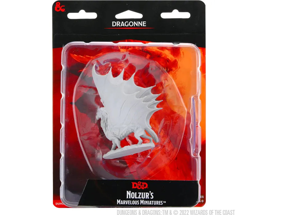 Role Playing Games Wizkids - Dungeons and Dragons - Unpainted Miniature - Nolzurs Marvellous Miniatures - Dragonne - 90492 - Cardboard Memories Inc.