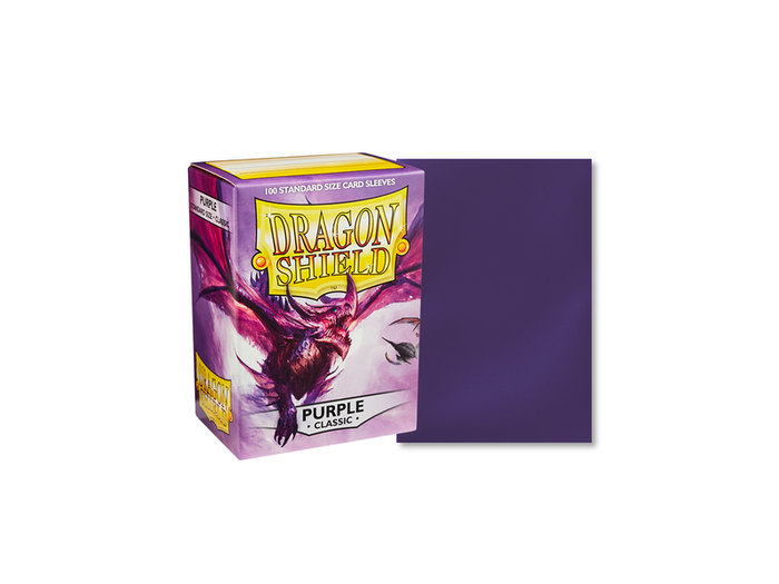 Supplies Arcane Tinmen - Dragon Shield Sleeves - Classic Purple - Cardboard Memories Inc.