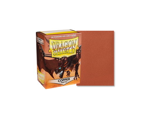 Supplies Arcane Tinmen - Dragon Shield Sleeves - Copper - Box of 100 - Cardboard Memories Inc.
