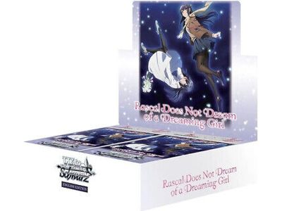 Trading Card Games Bushiroad - Weiss Schwarz - Rascal Does Not Dream of a Dreaming Girl - Booster Box - Cardboard Memories Inc.