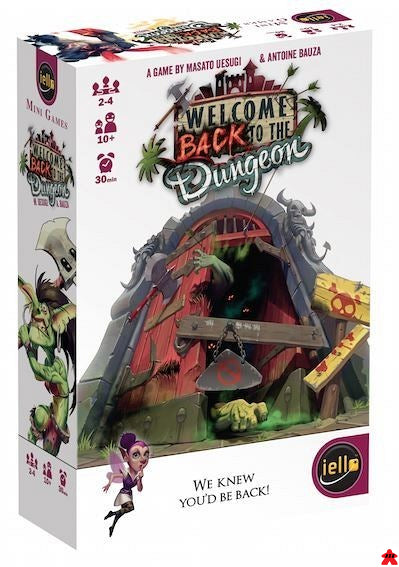 Card Games Iello Games - Welcome Back to the Dungeon - Cardboard Memories Inc.