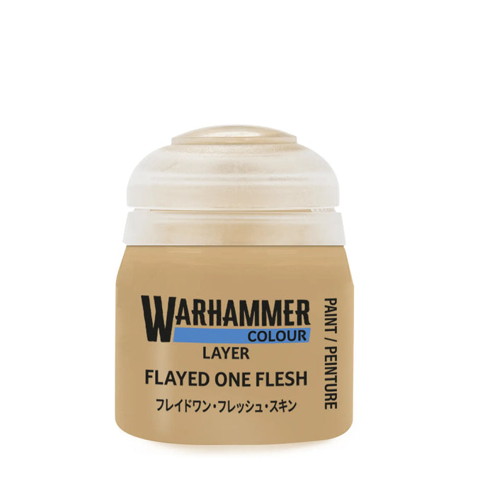 Paints and Paint Accessories Warhammer Colour - Layer - Flayed One Flesh - 22-72 - Cardboard Memories Inc.