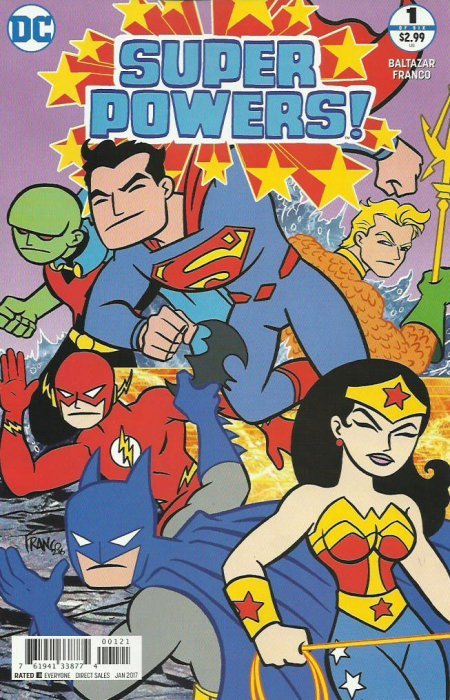 Comic Books DC Comics - Super Powers 001 - Variant (Cond. VF-) - 3943 - Cardboard Memories Inc.