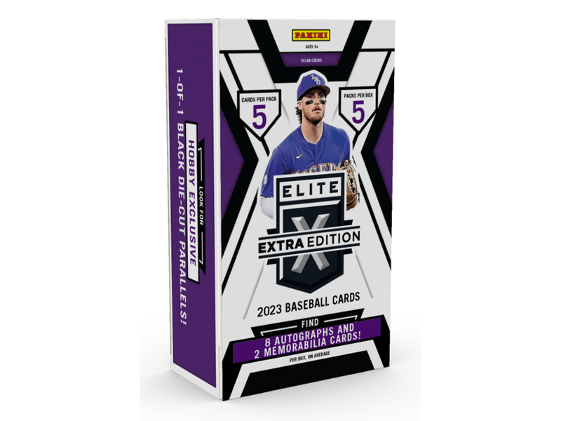 Sports Cards Panini - 2023 - Baseball - Elite Extra Edition - Hobby Box - Cardboard Memories Inc.