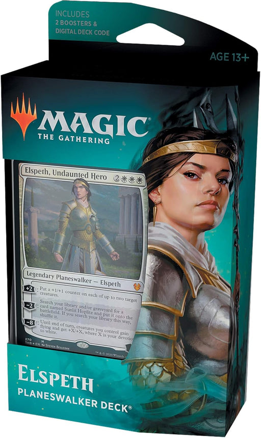 Trading Card Games Magic the Gathering - Theros Beyond Death - Planeswalker Deck - Elspeth - Cardboard Memories Inc.