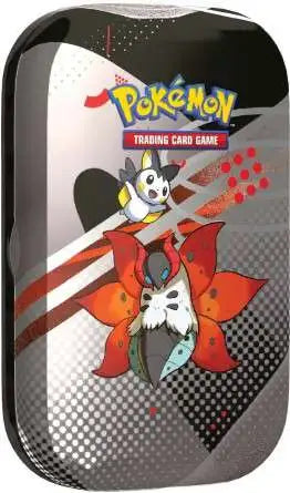 Trading Card Games Pokemon - Scarlet and Violet - Black and White - Unova Mini Tin - Volcarona and Emolga - Cardboard Memories Inc.