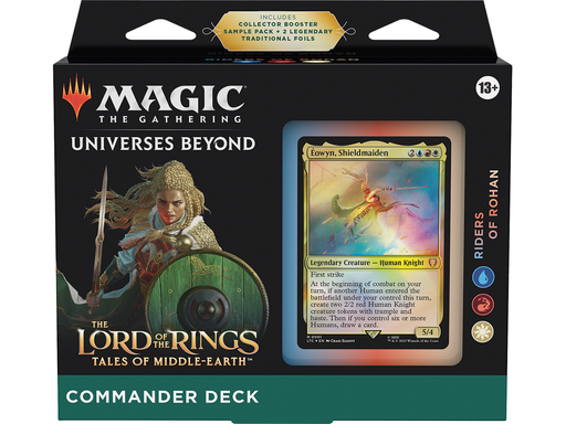 Trading Card Games Magic the Gathering - Lord of the Rings - Commander Deck - Riders of Rohan - Cardboard Memories Inc.