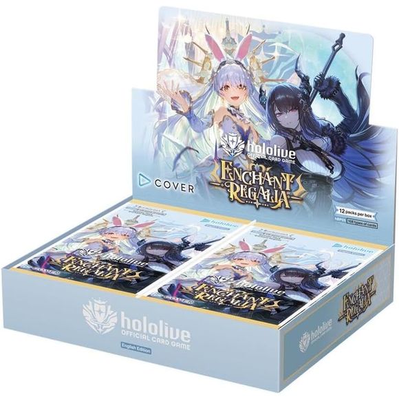 Trading Card Games Bushiroad - Hololive Card Game - Enchant Regalia - Booster Box - Cardboard Memories Inc.