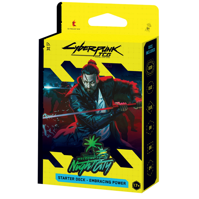 WeirdCo - Cyberpunk TCG - Welcome to Night City - Embracing Power - Starter Deck