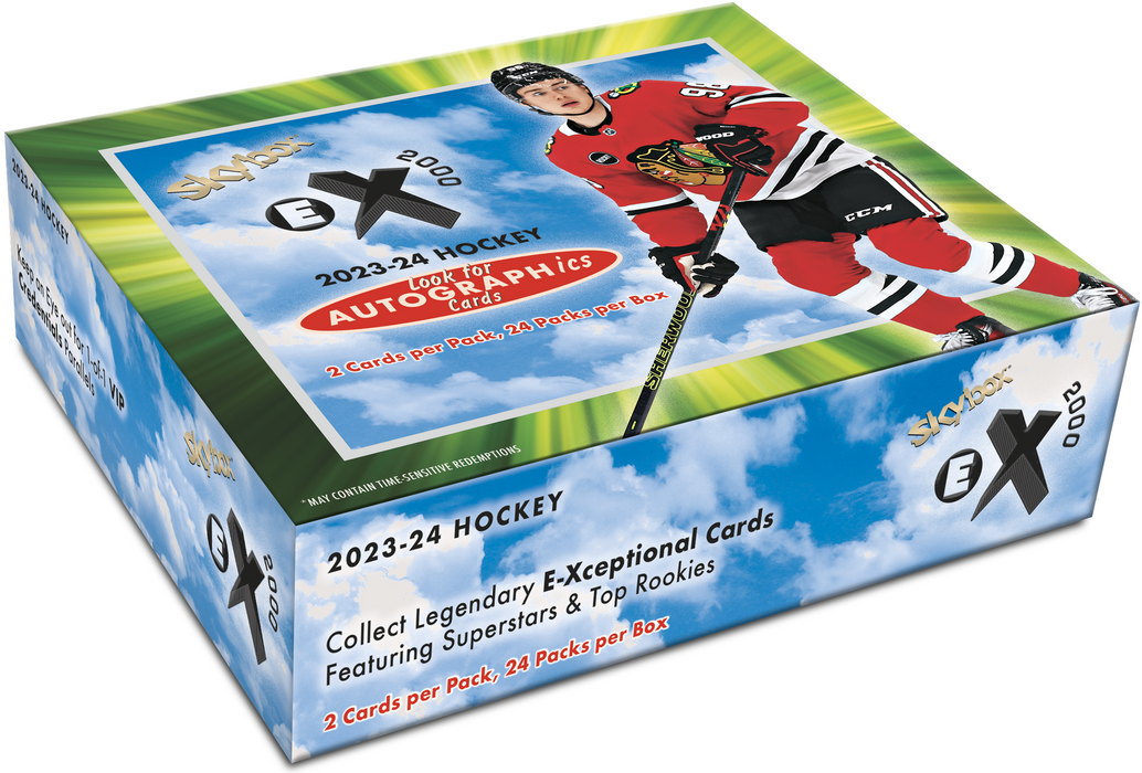 Sports Cards Upper Deck - 2023-24 - Hockey - E-X 2000 - Hobby Box - Cardboard Memories Inc.