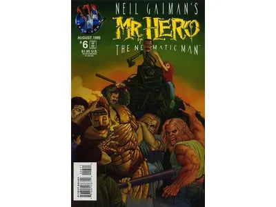 Comic Books Tekno Comix - Mr. Hero The Newmatic Man 006 (Cond. VF-) 19552 - Cardboard Memories Inc.