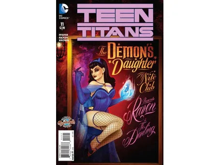 Comic Books DC Comics - Teen Titans 011 Bombshells Variant (Cond. VF-) 18181 - Cardboard Memories Inc.