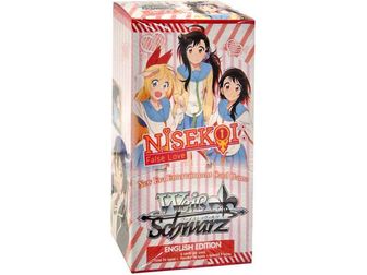 Trading Card Games Bushiroad - Weiss Schwarz - Nisekoi False Love - Extra Booster Box - Cardboard Memories Inc.