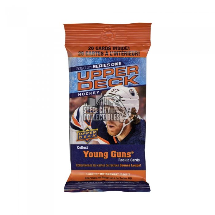Sports Cards Upper Deck - 2020-21 - Hockey - Series 1 - Fat Pack - Cardboard Memories Inc.