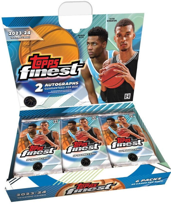 Sports Cards Topps - 2023-24 - Basketball - Finest - Hobby Box - Cardboard Memories Inc.