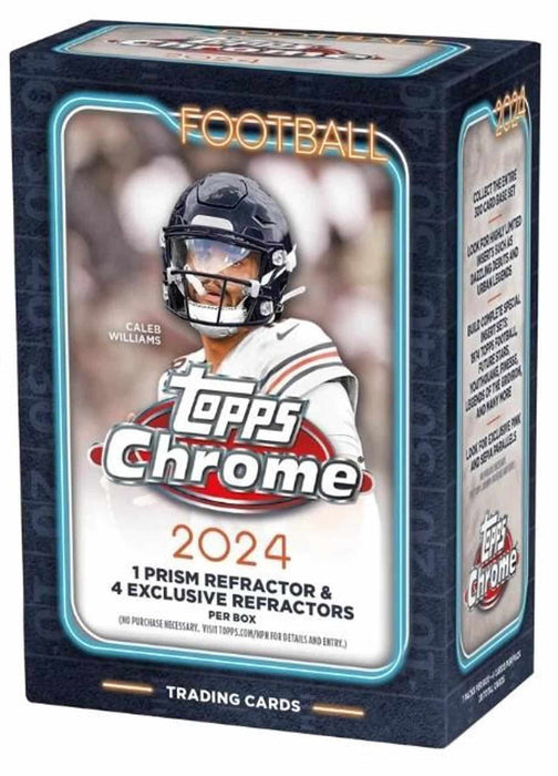 Sports Cards Topps - 2024 - Football - Chrome - Value Box - Cardboard Memories Inc.