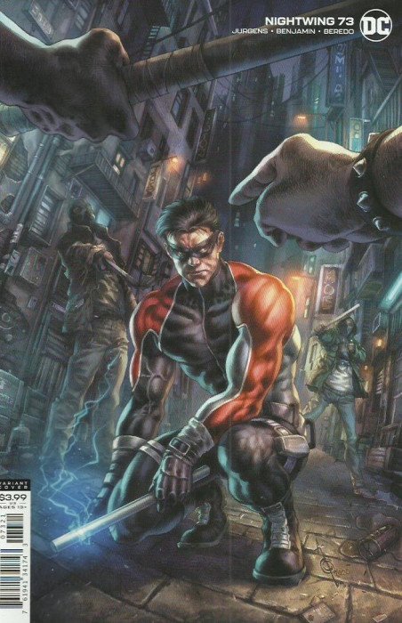 Comic Books DC Comics - Nightwing (2016) 073 - Cover B Alan Quah Variant Edition (Cond. VF-) - 4658 - Cardboard Memories Inc.