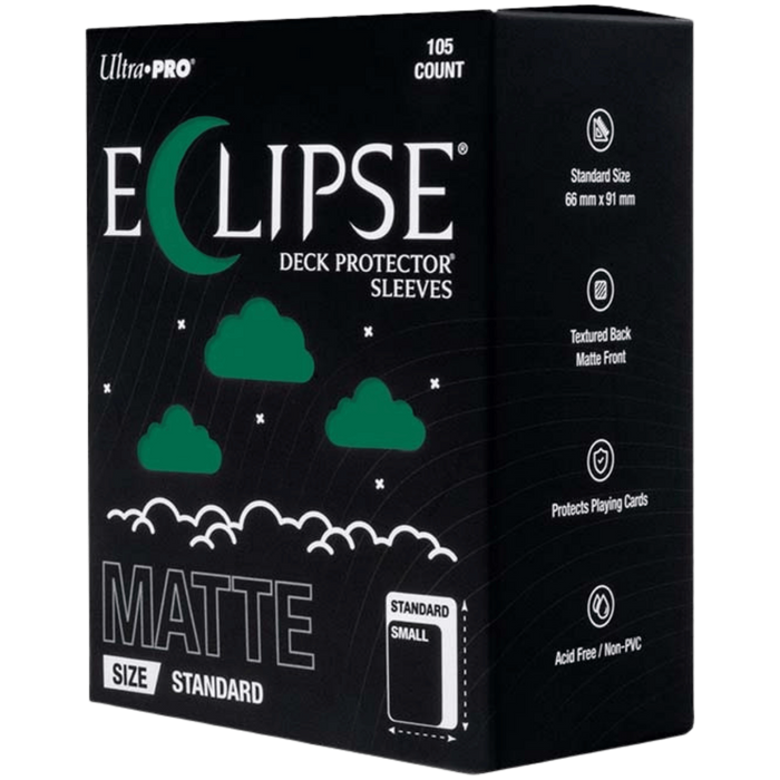 Ultra Pro - Eclipse Matte Deck Protectors - Standard Size - 105 Count Forest Green