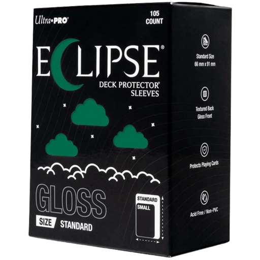 Supplies Ultra Pro - Eclipse Gloss Deck Protectors - Standard Size - 105 Count Forest Green - Cardboard Memories Inc.