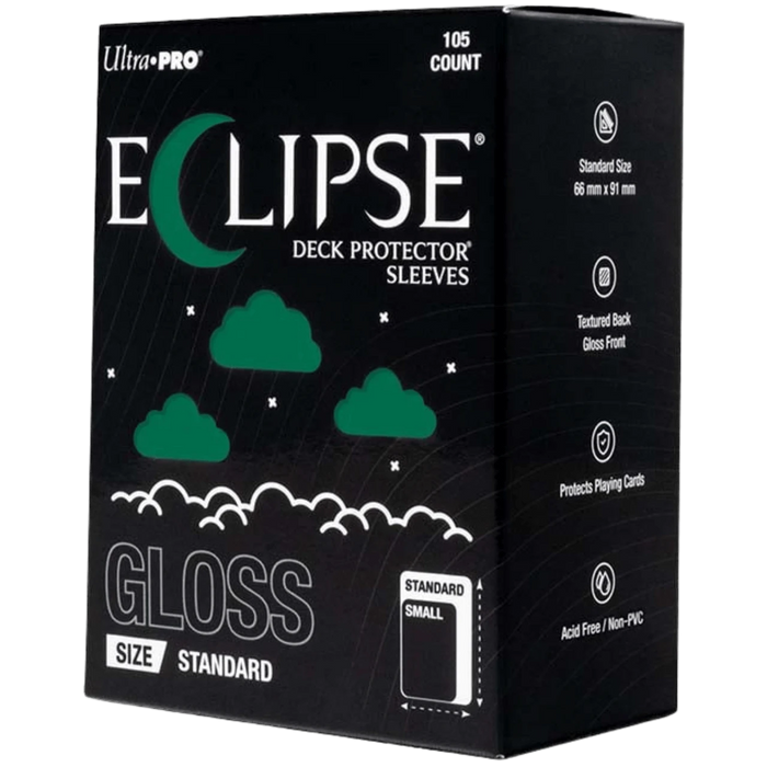 Ultra Pro - Eclipse Gloss Deck Protectors - Standard Size - 105 Count Forest Green