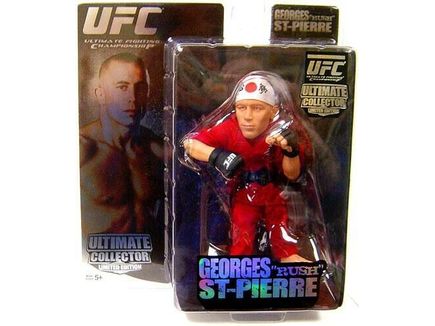Action Figures and Toys Ultimate Collector - Series 1 - Georges "Rush" St Pierre - Action Figure - Cardboard Memories Inc.
