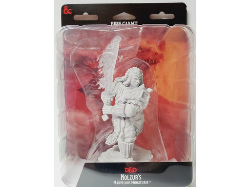 Role Playing Games Wizkids - Dungeons and Dragons - Unpainted Miniature - Nolzurs Marvellous Miniatures - Fire Giants - 90528 - Cardboard Memories Inc.