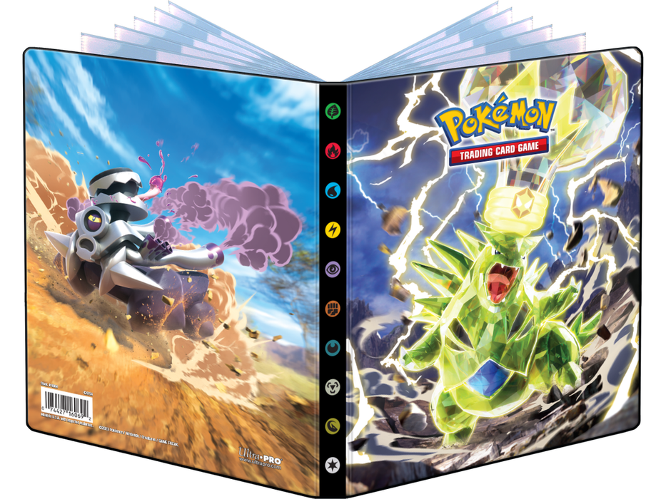 Trading Card Games Pokemon - Scarlet and Violet - Obsidian Flames - 4 Pocket Portfolio Binder - Cardboard Memories Inc.