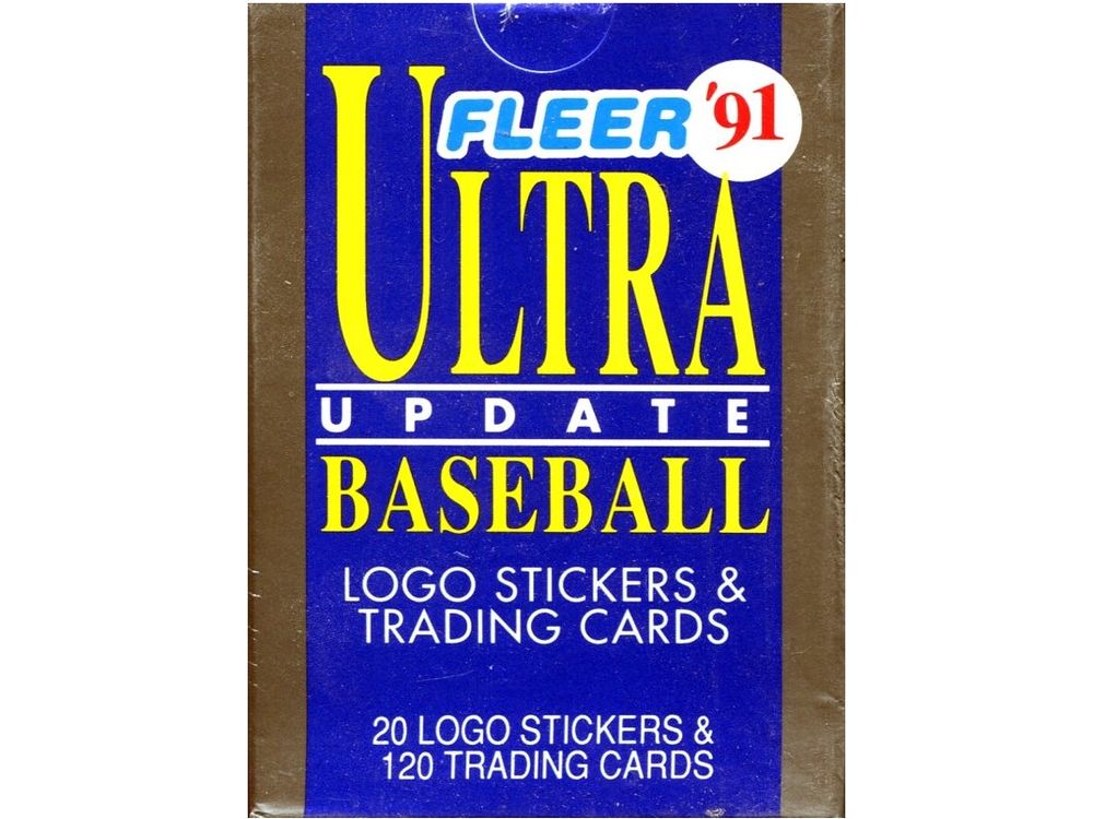 Fleer 1991 Ultra Update Baseball Factory Set — Cardboard