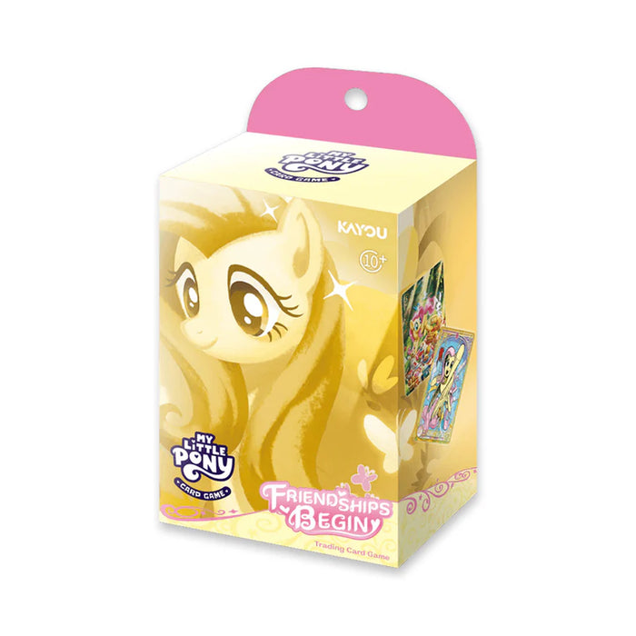 Non Sports Cards Kayou - My Little Pony - Friendships Begin - Fluttershy - Starter Deck - Cardboard Memories Inc.