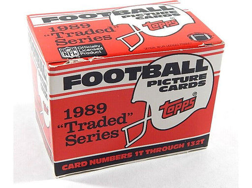 Sports Cards Topps - 1989 - Traded Football - Factory Set - Cardboard Memories Inc.